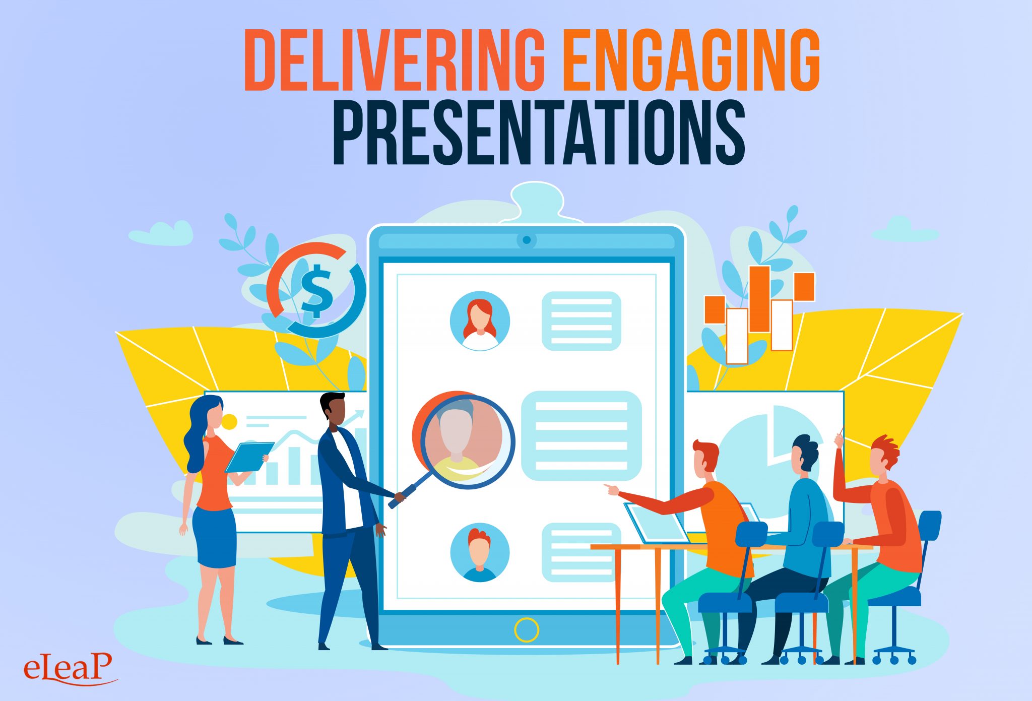 deliver a presentation meaning