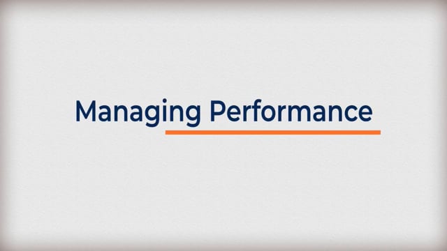 Becoming An Effective Manager: Managing Performance - eLeaP